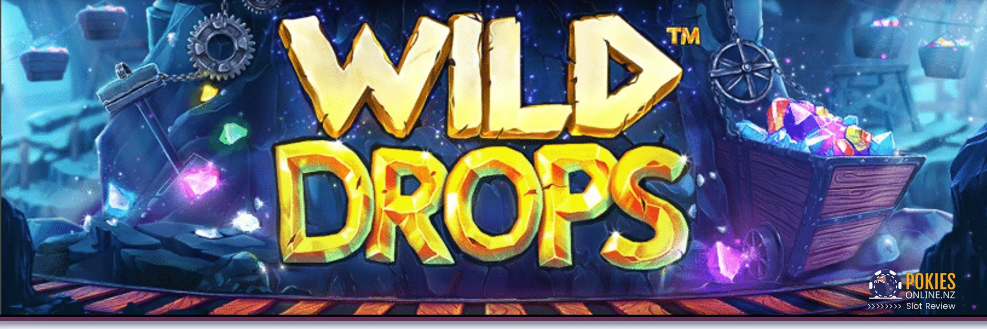 Wild Drops slot banner