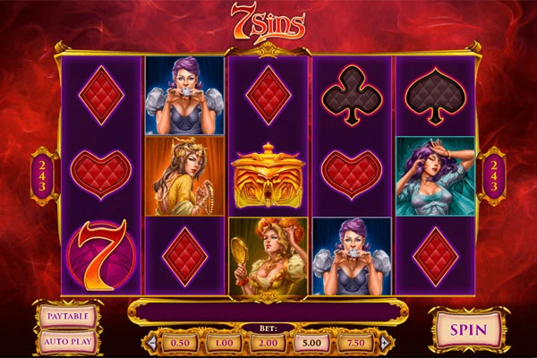 7 Sins slot game