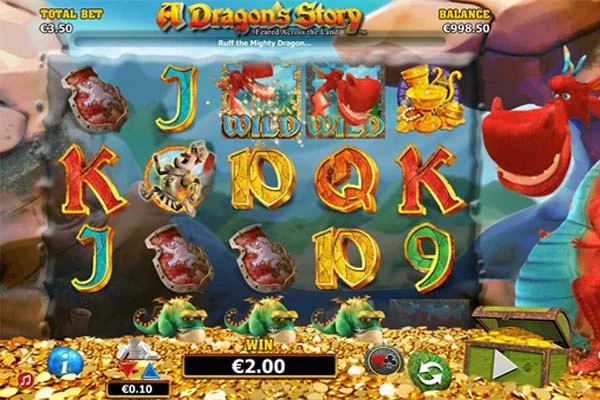 A Dragons Story pokie