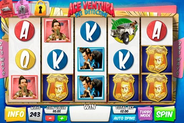 Ace Ventura Pet Detective slot game