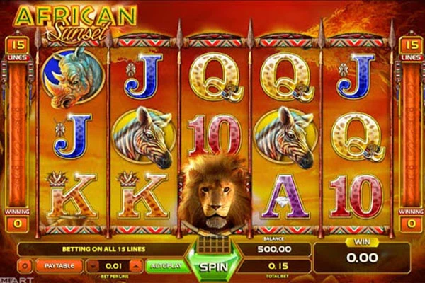 African Sunset slot game