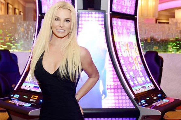 Britney Spears pokie machine