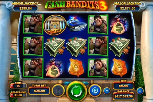 Cash Bandits slot game