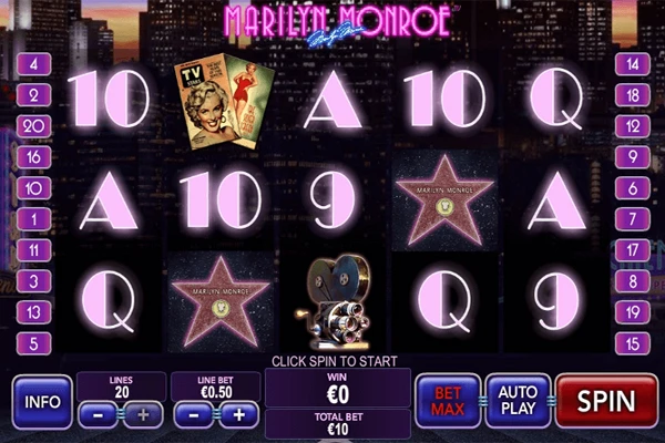 Marilyn Monroe slot game