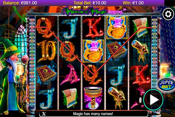 Merlin's Magic slot game