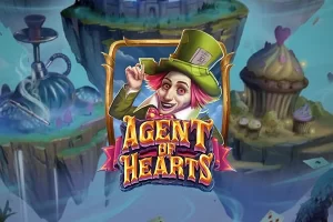 Agent of Hearts pokie logo