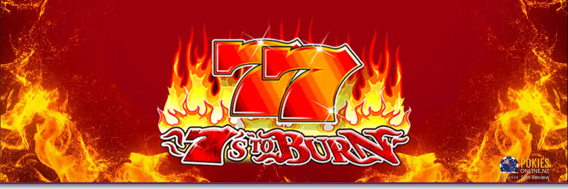 7's to Burn slot banner