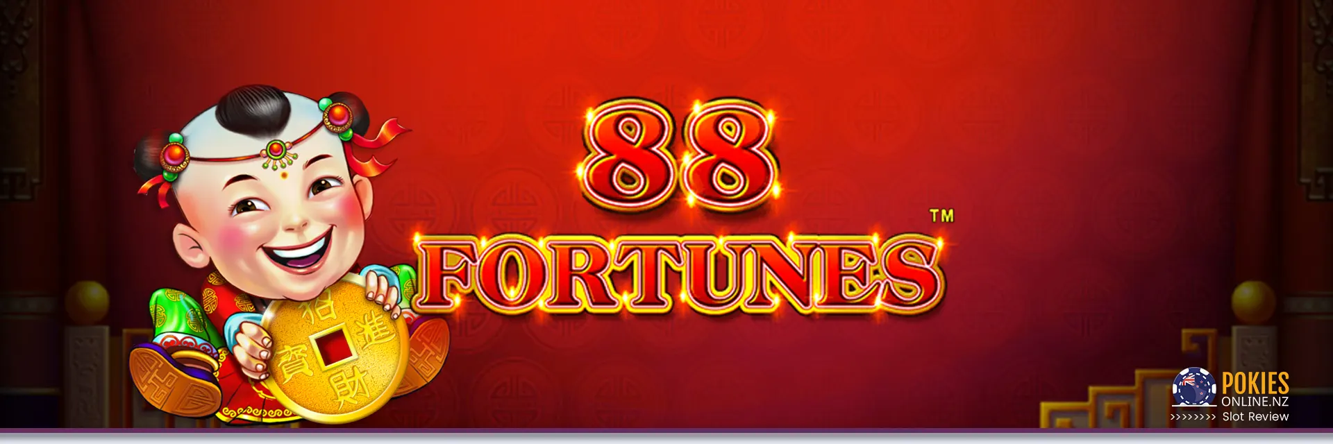 88 Fortunes slot Banner