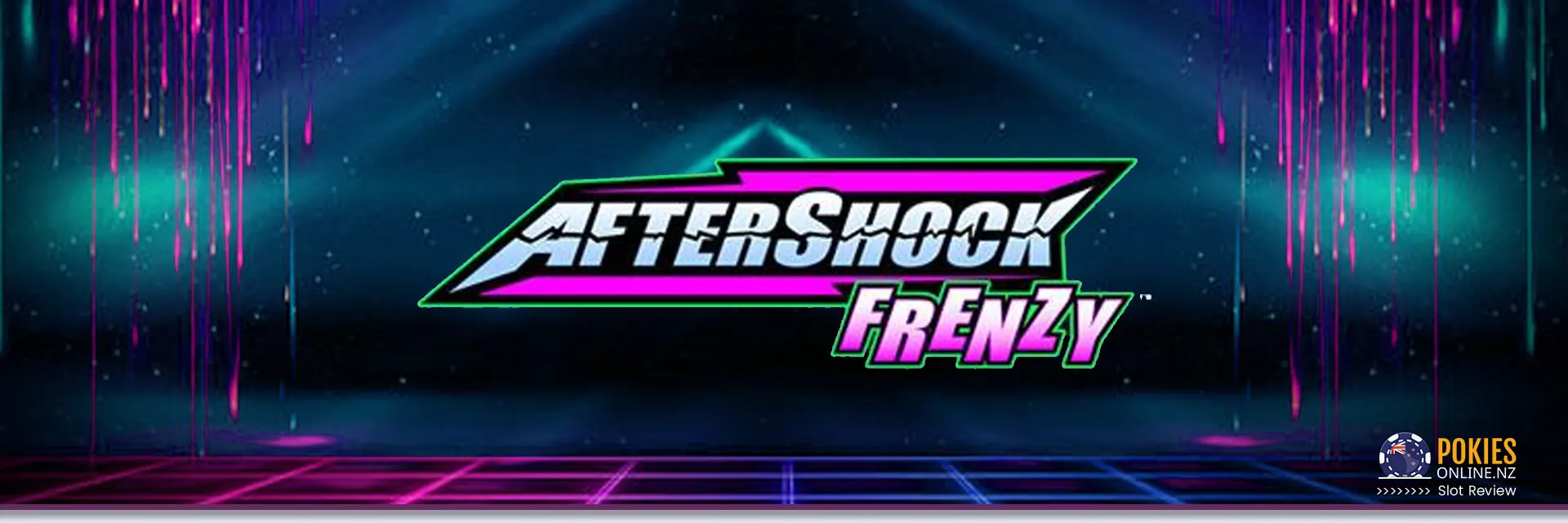 Aftershock frenzy slot banner