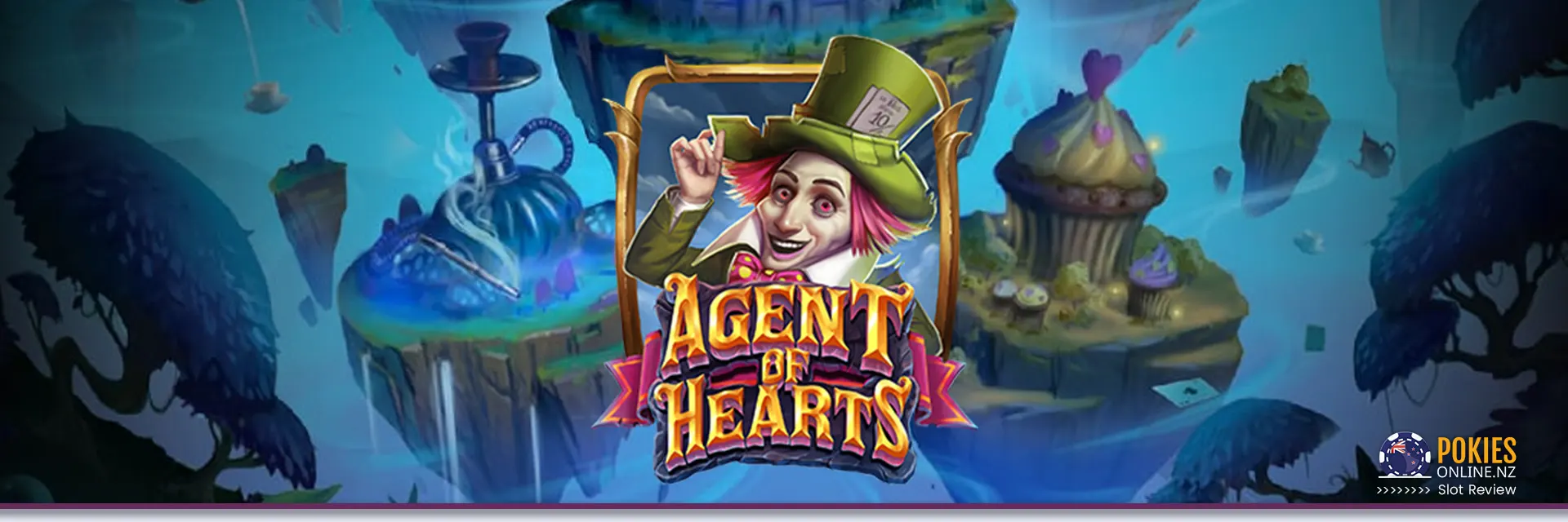 Agent of Hearts slot Banner