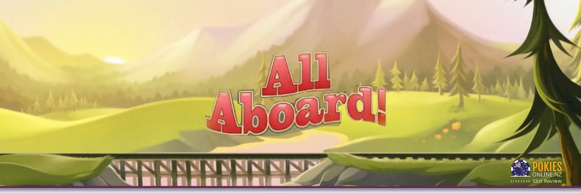 All aboard slot Banner