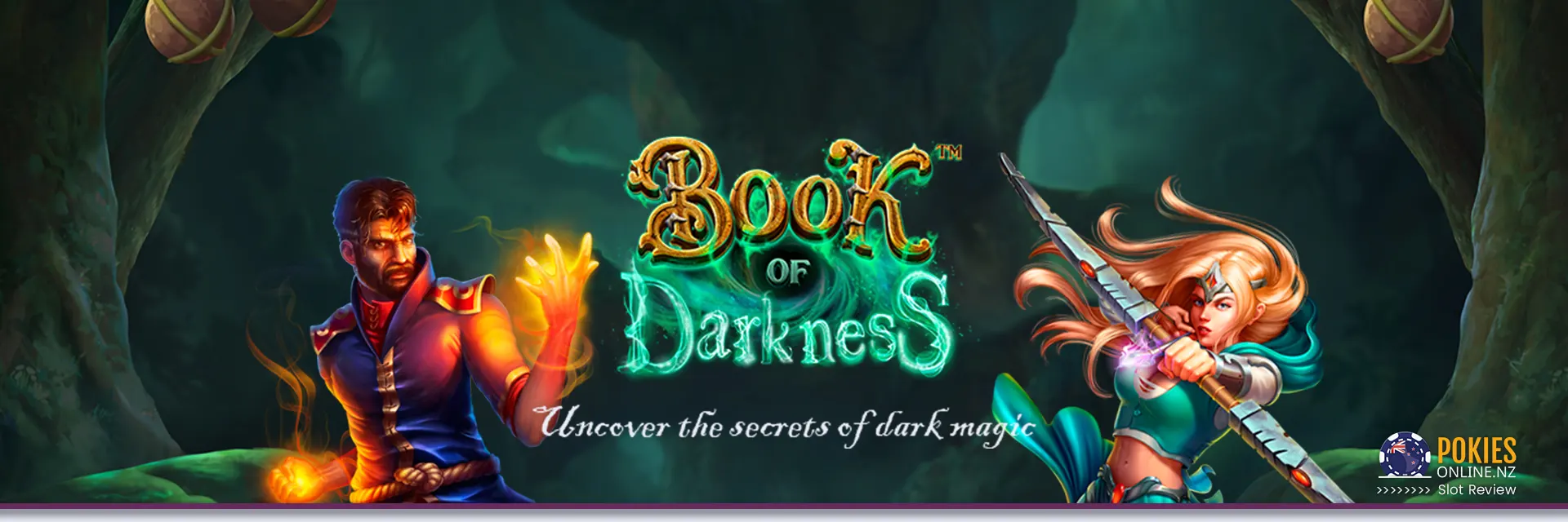 Book Of Darkness slot Banner