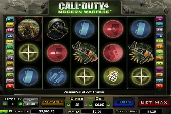 Call of Duty Video Slot