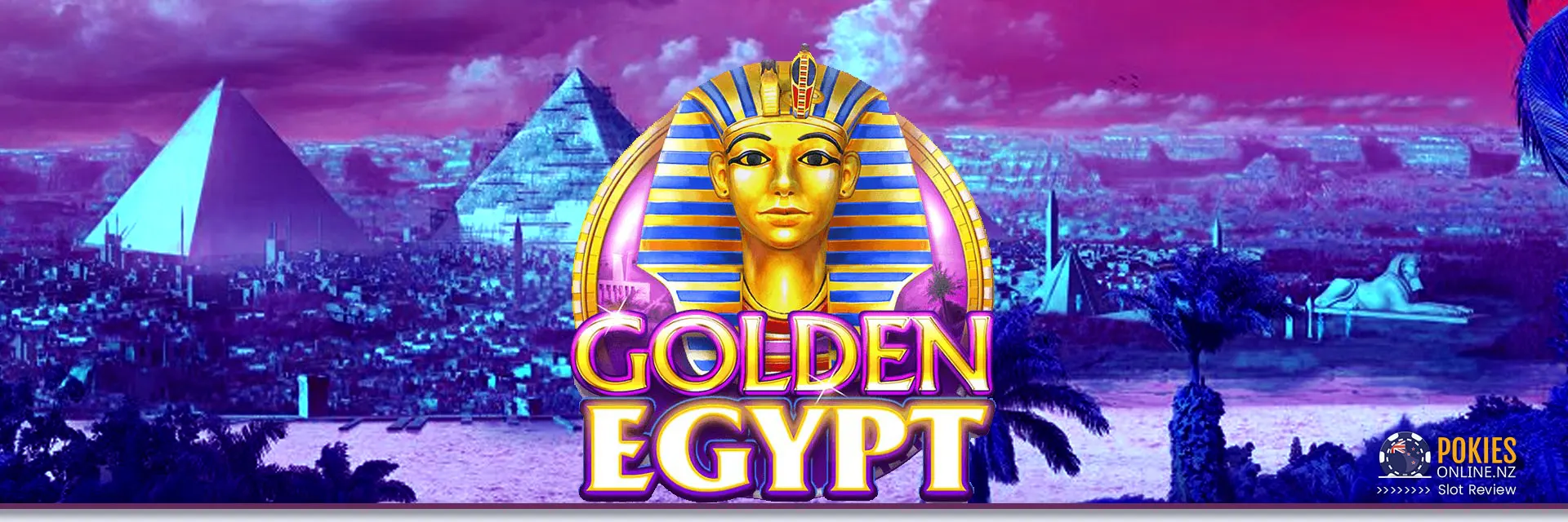 Golden Egypt slot banner