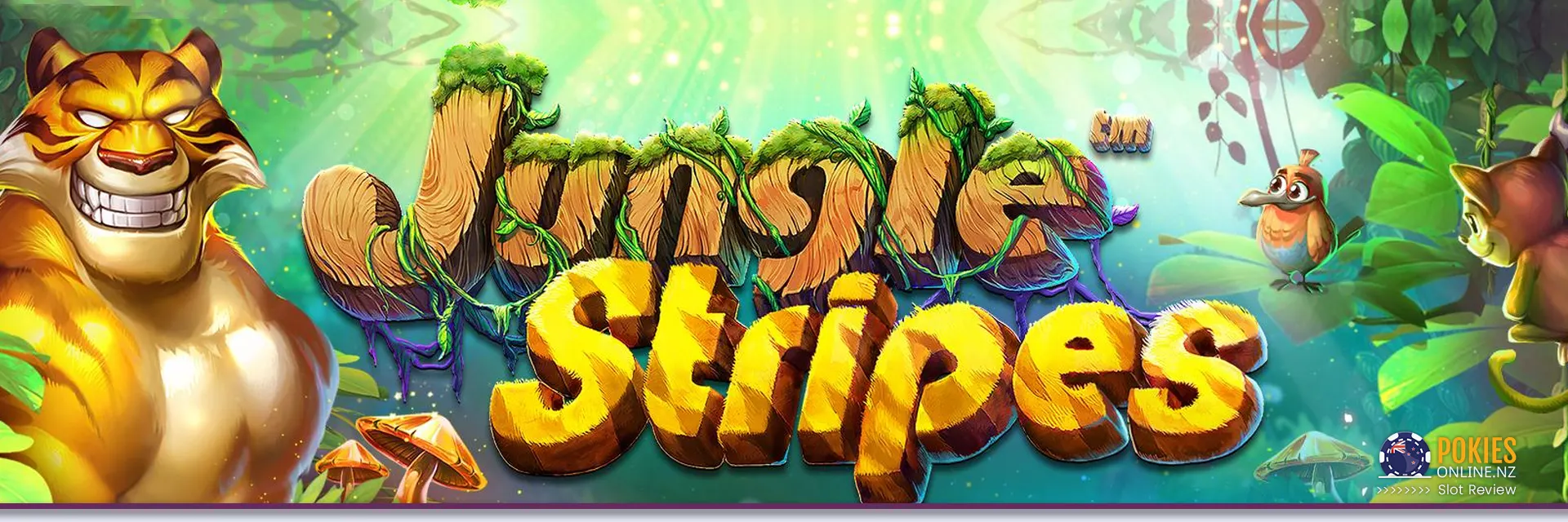 Jungle Stripes slot Banner