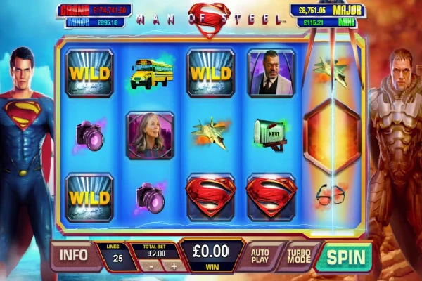 Man of Steel Video Slot