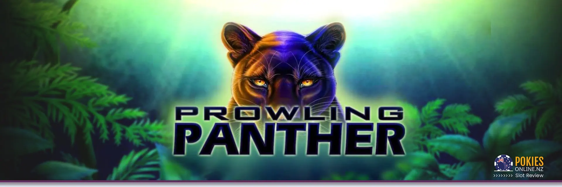 Prowling panther slot banner