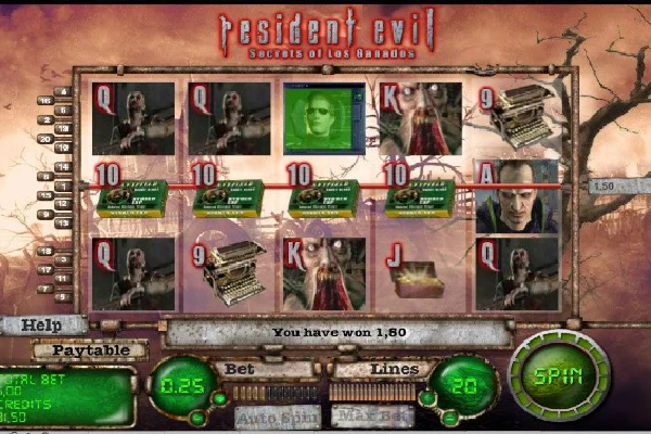 Resident Evil Video Slot