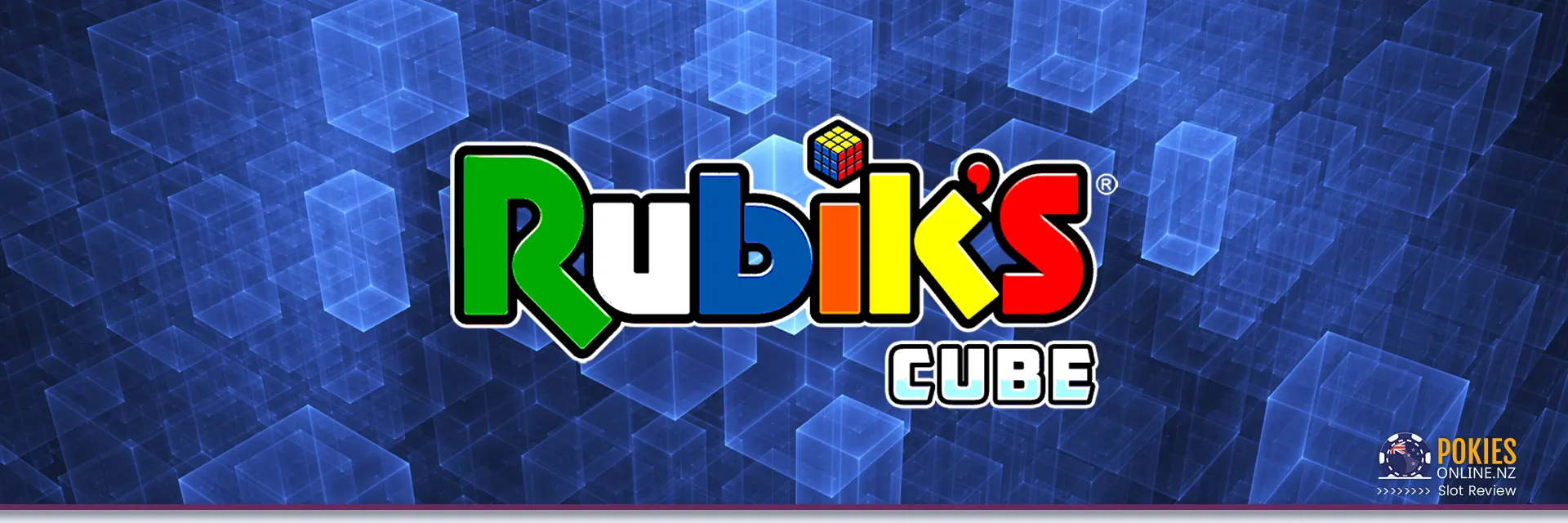 Rubik's cube slot banner