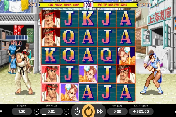 Street Fighter Video Slot