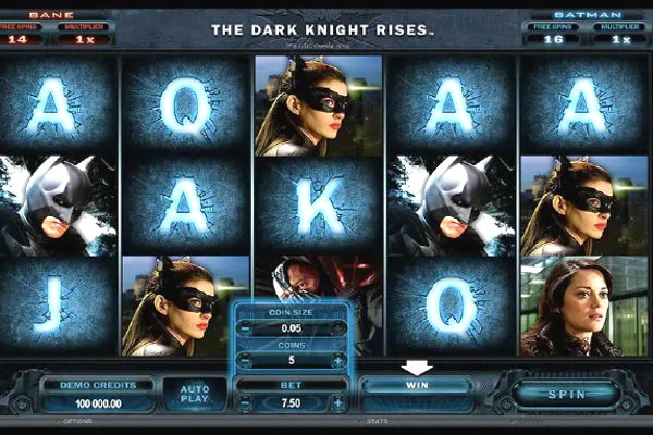 The Dark Knight Rises Video Slot