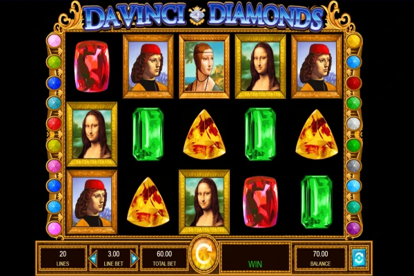 Davinci Diamonds Slot game