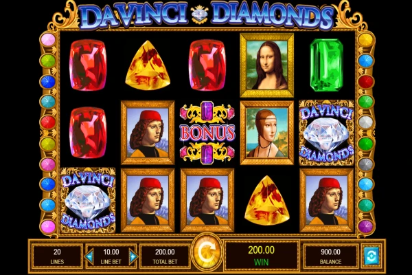 Davinci Diamonds Slot