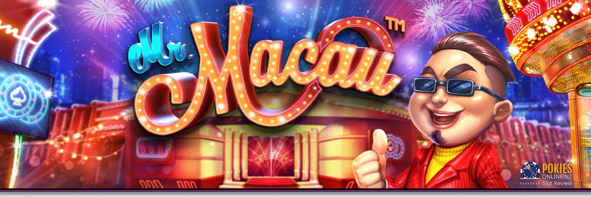 Mr. Macau Slot Banner
