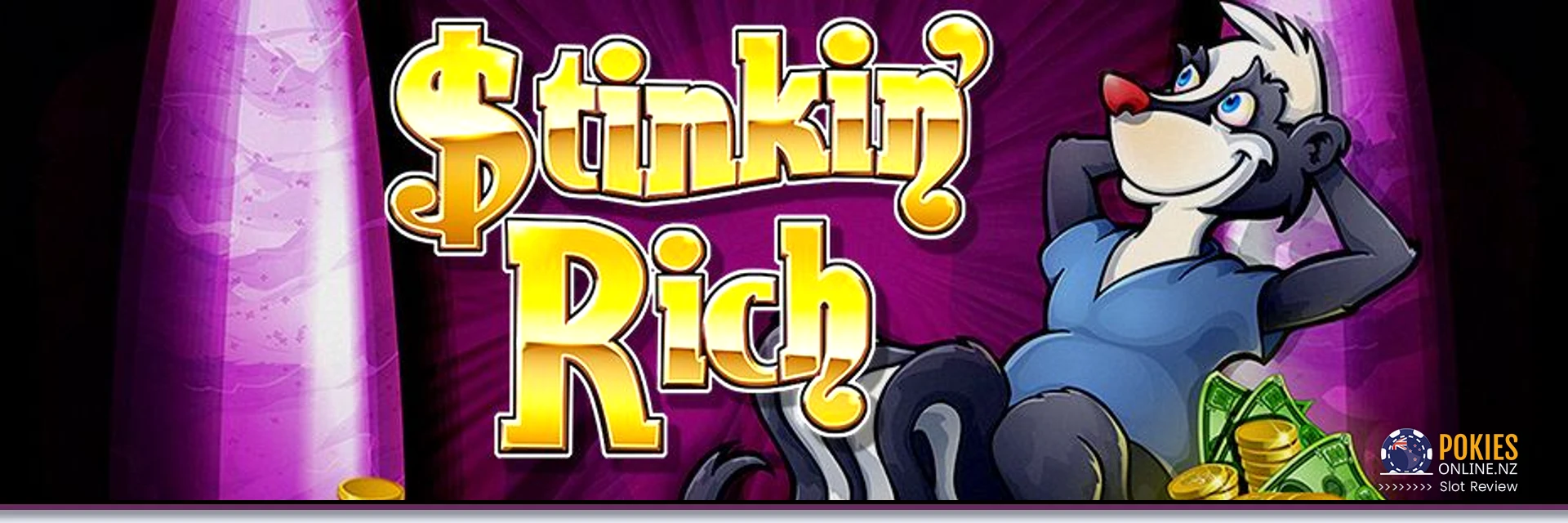 Stinkin Rich Slot Banner