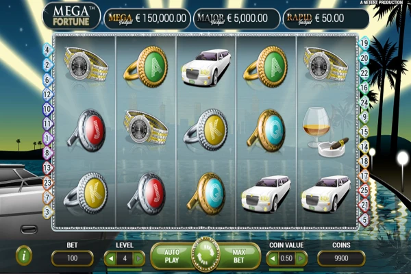 Mega Fortune slot game