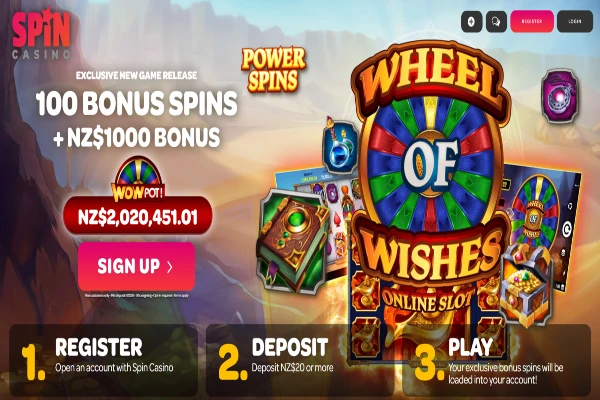 Wheel of Wishes Spin Casino