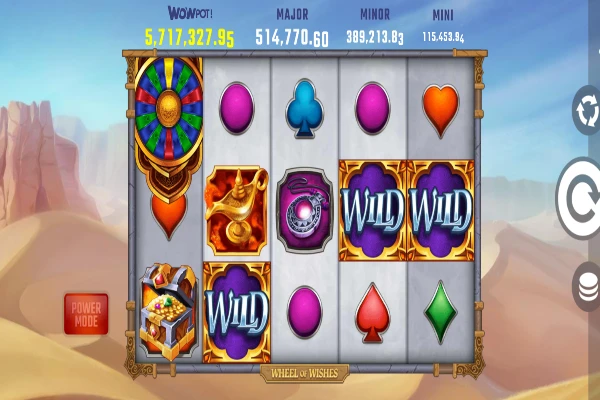 wheel of wishes slot game