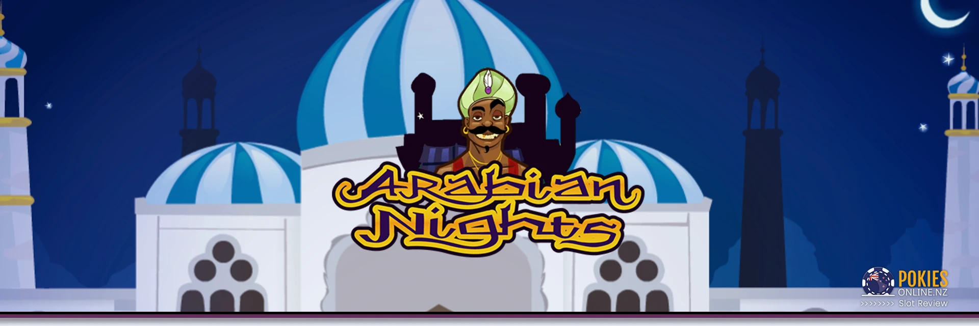 Arabian Nights Slot Banner
