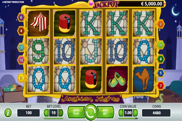 Arabian Nights slot game