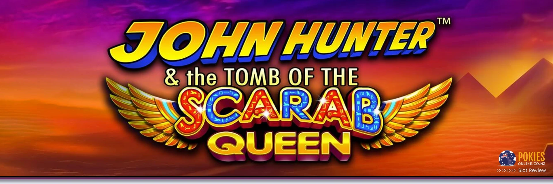 John Hunter and the Tomb of the Scarab Queen pokie