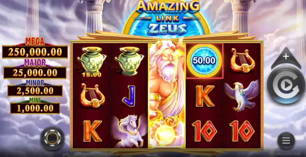 amazing link zeus win