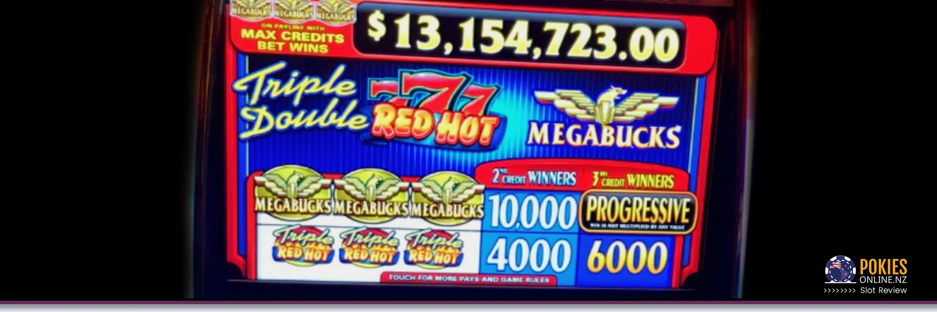 Megabucks slot banner