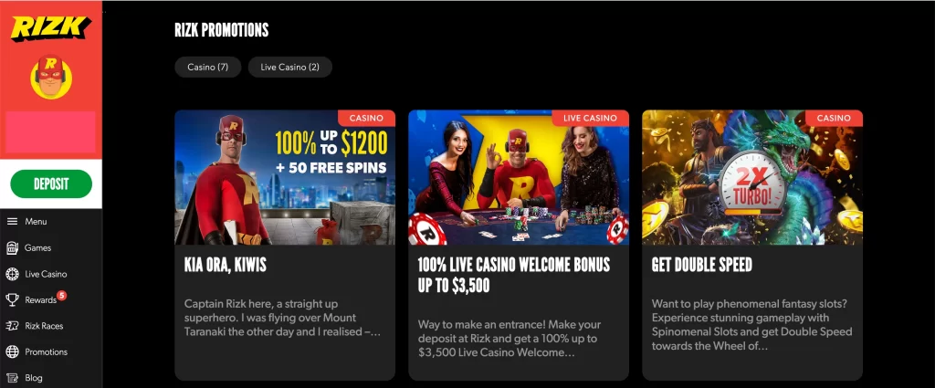 rizk-casino-welcome-bonus